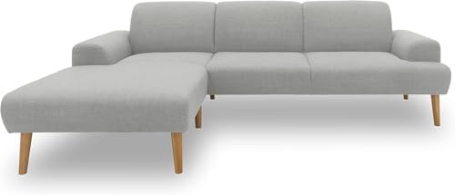 DOMO. collection Ecksofa Salinas, Sofa mit Federkern in L-Form, moderne...