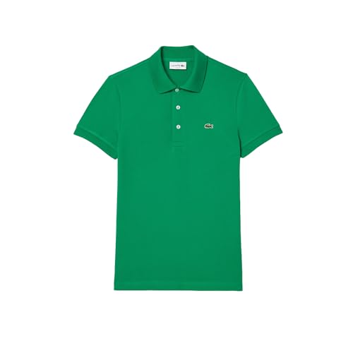 Image of Lacoste Men Cotton Blend Slim Fit Polo Shirt (PH6348 Green LDM 06), X-Large