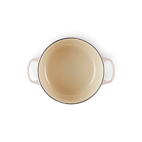 Le Creuset Signature Gusseisen-Bräter mit Deckel, Ø 20 cm, Rund, Für alle Herdarten und Induktion geeignet, Volumen: 2,4 l, 3,092 kg… – Ansicht 4