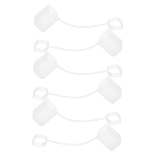 GOOHOCHY Silicone Kazoo Covers 6 Pack Protective Covers for Kazoos Comfortable and Easy to Clean