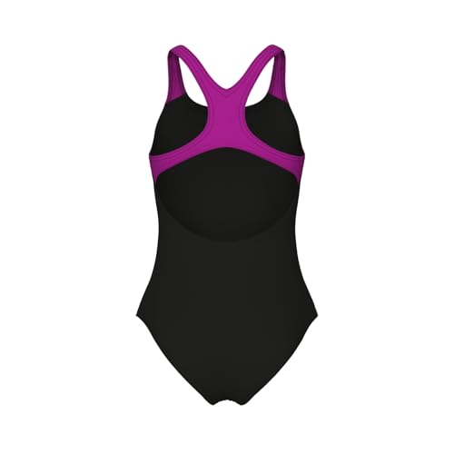 Image of ARENA Girls Feel Lines Swim Pro Back Swimsuit Uv Protection Quick Drying Kids Bathing Suit