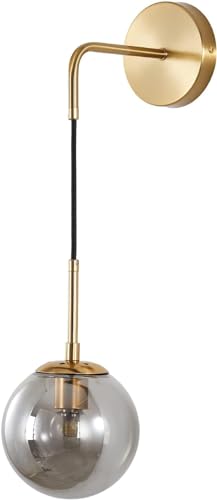 Image of Wall Lamp Chandelier Pendant Light, Home Decor for Bedroom, Living Room, Hallway, Cafe, Hotel, Restaurant (L Black Wall LAMP with LED Bulb Pack of 1)