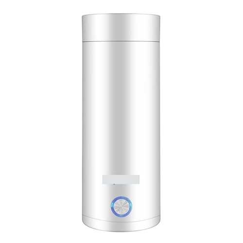 Tetera eléctrica portátil compacta 0.4L blanca miniatura 7