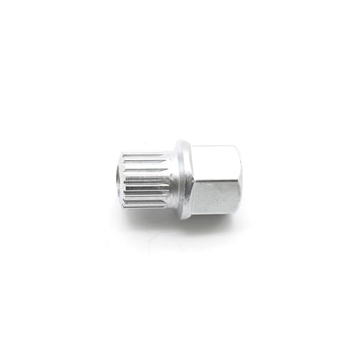 Image of TEMO 62 /17Pt Wheel Lock Lugnut Anti-Theft Lug Nut Screw Removal Key Socket S3057 for Vw Audi