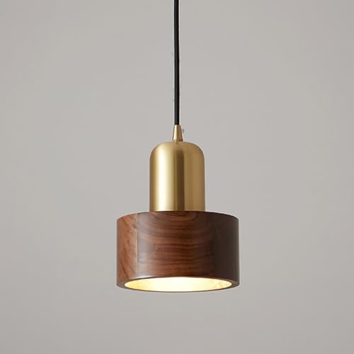 Lámpara de techo para isla de cocina de madera QYYZTQY ideal sobre mesa de comedor