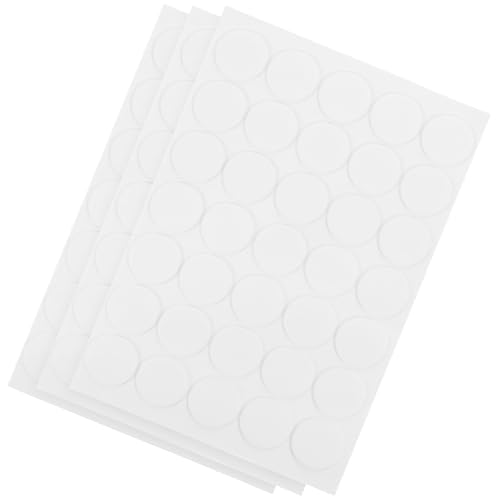 WRITWAA 3 Blätter Doppelseitige Klebepunkte Stark Haftend Transparent für Wand Büro DIY Dekoration Vielseitig Ablösbar und Sicher für Wandfarbe WRITWAA 3 Blätter Doppelseitige Klebepunkte Stark Haftend Transparent für Wand Büro DIY Dekoration Vielseitig Ablösbar und Sicher für Wandfarbe