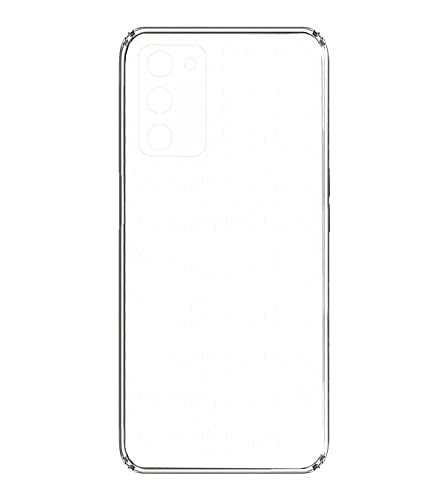 Image of Soft Flexible Silicone Back Cover Compatible with Oppo A53s 5G / Oppo A16