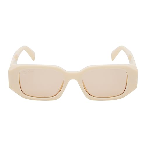 Image of Ted Smith Men's Women's UV Protection Acetate Square Sunglasses