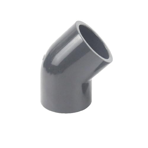Connecteur coudé en PVC de haute durabilité pour réseau 50mm