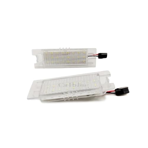 Luces de matrícula LED para Opel que evitan multas por falta de luz 4