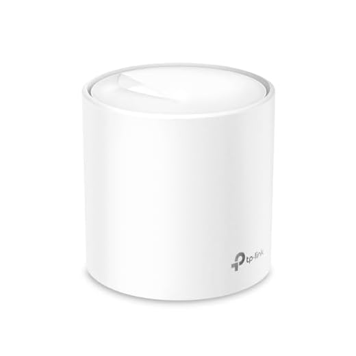 TP-Link Deco X50 (1 un.) Sistema Mesh Wi-Fi 6 para casa toda Dual Band AX3000, cobre até 230 m², 150 dispositivos, 3 portas gigabit, instalação por app Deco, Mesh com IA, Controle Parental