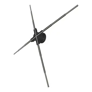 ZuZu Newly Upgraded 3D Hologram Fan WiFi Holographic Fan Advertising Machine With One Year Warranty & Life Time Customer Care Support