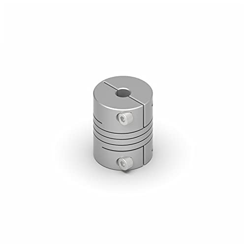 SUOFEILAIMU-PHONE CASE Metal Coupler for CNC Coupler Couples OD 20X25mm ID6.35/7/8/9.5/10mm Aluminium for Stepper Motor Flexible Shaft Coupling (Inner Diameter : 8mm to 10mm)