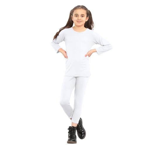 Ropa de salón infantil con leggings de neón cómodos para el verano
