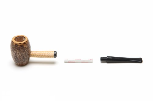 Missouri Meerschaum Country Gentleman Corncob Tobacco Pipe Straight #TOP4