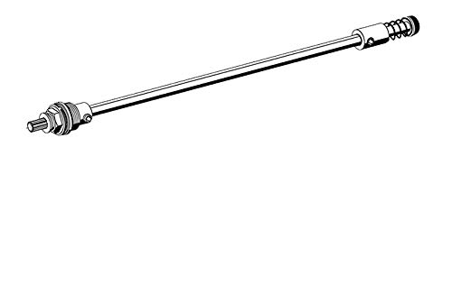 Schell 221450099 Spanner (Brass Upper Part Spindle Including Socket Wrench for Frost-Proof Exterior Polar Outside Fittings, Matt Chrome)