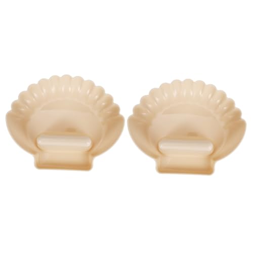 DECHOUS 2pcs Multifunctional Pot Lid Holder Abs Household Cover Pot Cover