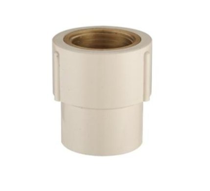PARAMOUNT POLYMERS CPVC BRASS F.T.A, SIZE: 1