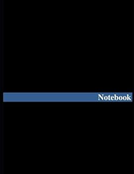 Paperback Notebook: Unlined Notebook - Large (8.5 x 11 inches) - 100 Pages - Black Cover: Notebook: Unlined Notebook Black Cover Book