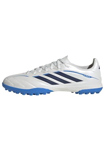 adidas Mixte Copa Pure Iv Club Turf Football Shoes, Zero met./Dark Blue/Lucid Ray Blue, 41 1/3 EU