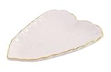 Lilly Pulitzer Shaped Trinket Tray, Ceramic Jewelry Dish, Small Decorative Tray for Jewelry or Keys,