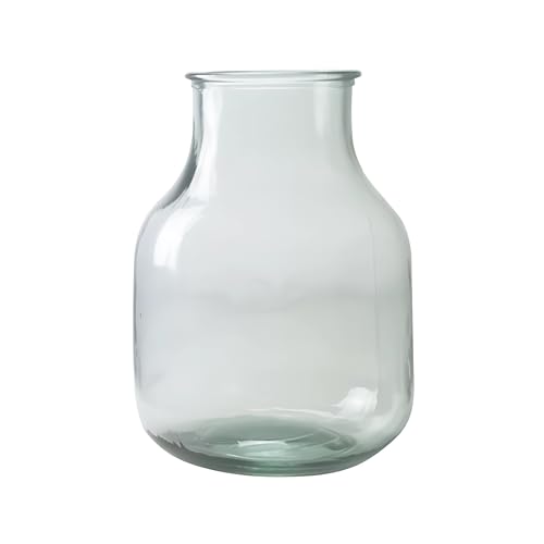 Garrafa Damajuana Boca Ancha 11,5L – Vidrio Reciclado, Grueso y Resistente – Apertura Amplia para Fácil Llenado – Ideal para Vino o Decoración