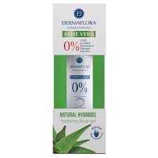 Dermaflora Hydrating Face Gel Moisturiser 50ml, Aloe Vera, Hyaluronic Acid & Panthenol, Lightweight, Non-Sticky - Image 2
