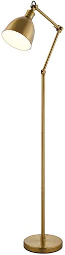 Lampadaire en cuivre américain moderne simple pour salon et bureau