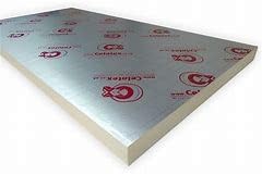 Kingspan / Ectotherm / Celotex P.I.R Insulation 100mm x 2400mm x 1200mm (8ft x 4ft) Insulation Boards (5)