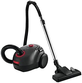 Grundig, VCC 3850 A Bodenstaubsauger mit Beutel, 800W, 2,1 L, Schwarz/Rot