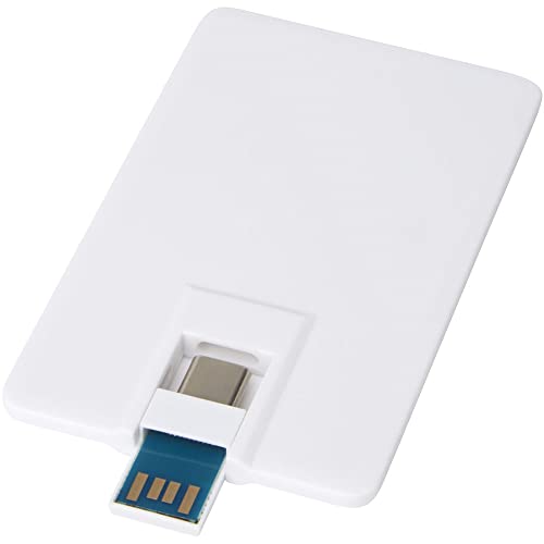 Bullet Unidad flash USB Duo Slim de 32 GB, blanco, Talla única