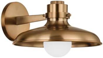 Troy Lighting B3207-PBR Rainhill - 1 Light Wall Sconce 7 inches Tall and 10 inches Wide - Patina Brass Finish