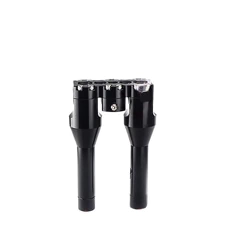 Rehausseur de guidon noir modulaire 6 8 10 12 pouces universel en T
