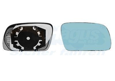 VAN WEZEL 0955836 Cristal de espejo retrovisor exterior tintado en azul convexo calefactable derecha Compatible con CITROËN XSARA N1 XSARA Coupé N0 XSARA Break N2