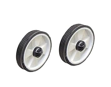 ShreNik Cycle Training Wheels Set for Bicycle Size 12T 14T 16T 18T 20T 24T Compatible with Rod Type Side Supporter Heavy Duty Plastic 12mm Hole