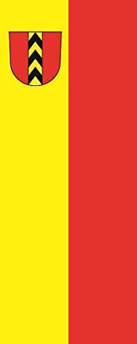 Drapeau du Badenweiler de qualité supérieure mesurant 120 x 300 cm