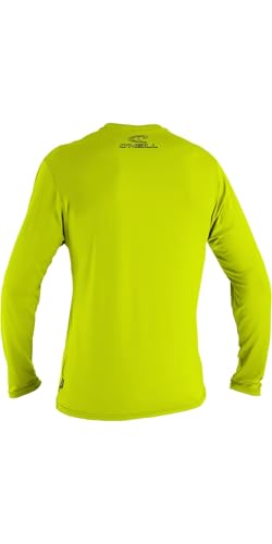 O'Neill Basic Skins Langarm Sun Shirt Männer Lime (XL)
