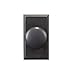 Bravura Hardware 906 Macon Knob Passage Lockset with Modern Rectangle Trim Door Knob for Hallway/Office, Oil Rubbed Bronze