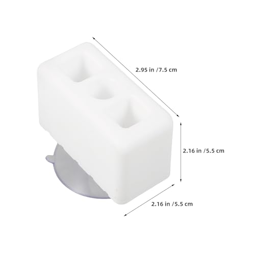Conectores de plástico para parques infantiles con base de ventosa reutilizable 3