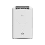 EcoAir DD1 Classic MK6 Grey Desiccant Dehumidifier | Electronic Control | 7.5L/Day | Quiet 34dBA | Ioniser | Silver Filter | Laundry | Timer | 6Kg | Economy Mode | Home Garage Basement Boat