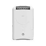 EcoAir DD1 Classic MK6 Grey Desiccant Dehumidifier | Electronic Control | 7.5L/Day | Quiet 34dBA | Ioniser | Silver Filter | Laundry | Timer | 6Kg | Economy Mode | Home Garage Basement Boat