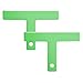 OPENMOON Camera Silica Gel T Marks for Actors Fluorescent Greenï¼ˆ1 Pack in 2 Pcsï¼‰