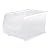 Akro-Mils 30260 AkroBins Plastic Storage Bins, Space-Saving Stackable Bins for Garage, Pantry, Craft Organization, 18" x 11" x 10", Clear, 6-Pack