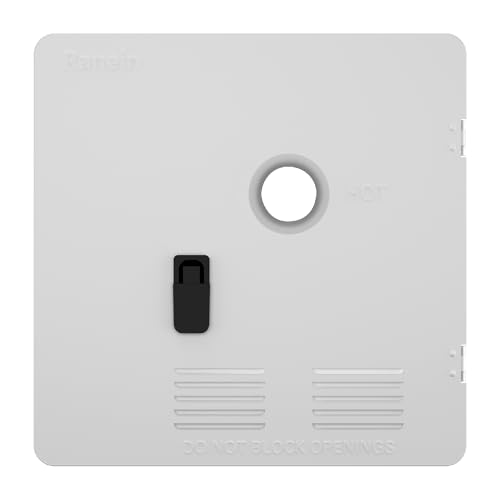 Image of Ranein 18 x 18 Inches RV Water Heater White Door. ONLY Door Kit for Ranein RV Water Heaters