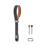 [PGYTECH] カメラリストストラップ エア カメラストラップ 手首 マイクロファイバー 片手操作 落下防止 軽量 柔軟 簡単脱着 クイックリリースシステム (ディープグレー)