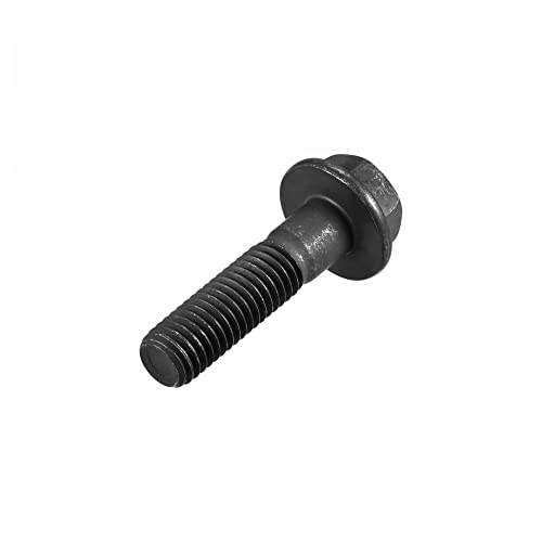 Image of uxcell Metric M10x40mm Hex Flange Bolts, 3pcs 10.9 Grade Carbon Steel Hexagon Head Screws