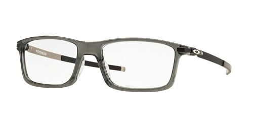 Image of Oakley mens Ox8050 Pitchman Rectangular Prescription Eyeglass Frames