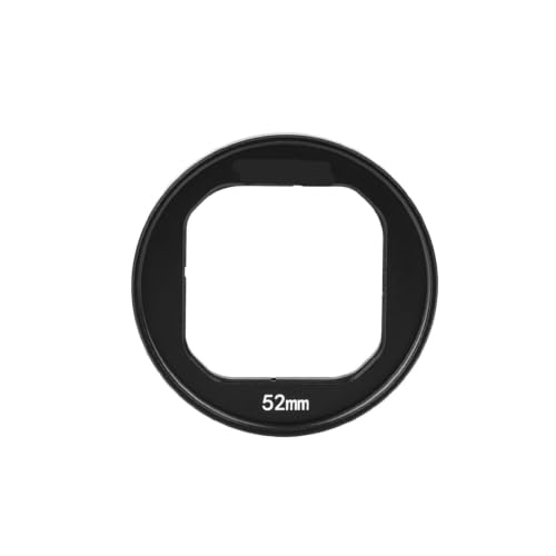 Aro portafiltro de 52mm para Insta360 Ace Pro 2, adaptador de aluminio con clip