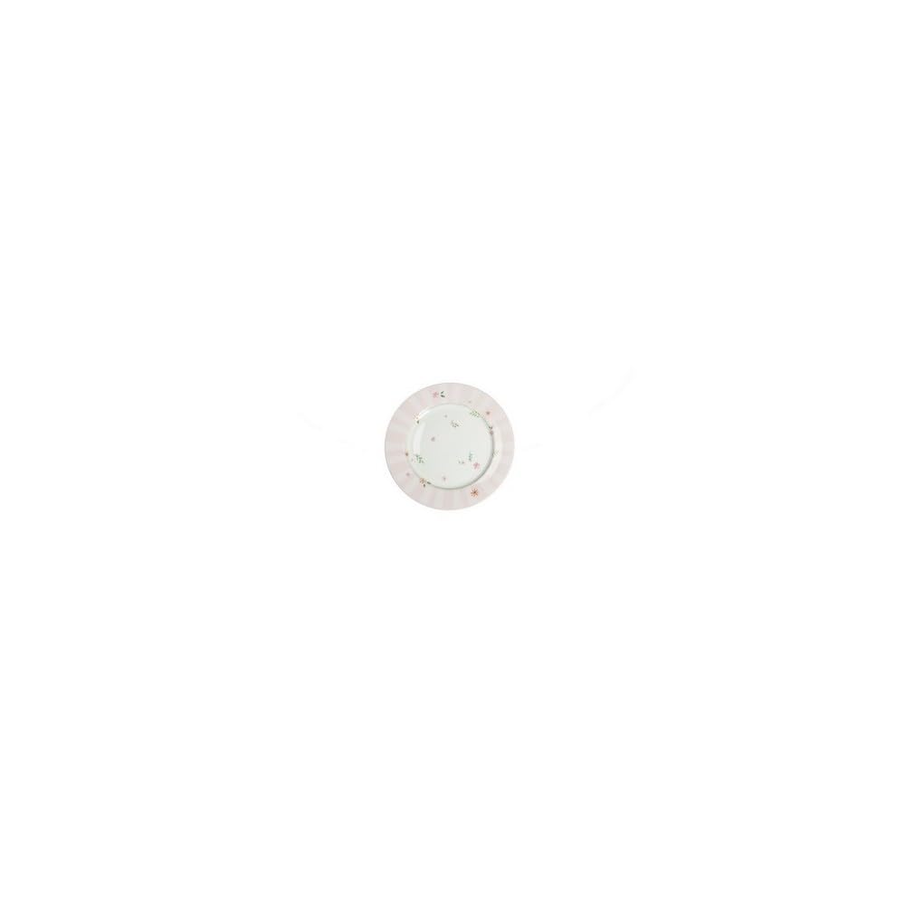 BRANDANI Polline Rosa Tafelservice Teller-Set, 18-teilig, Porzellan