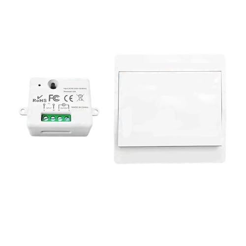 Interrupteur mural auto-alimenté portable pour un éclairage de chambre
